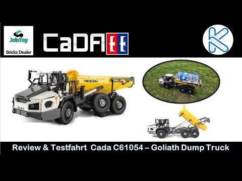 Review & Testfahrt Cada C61054W - Goliath Articulated Dump Truck