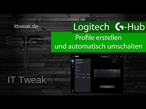 Logitech GHub - Creating profiles and switching automatically - Here's how
