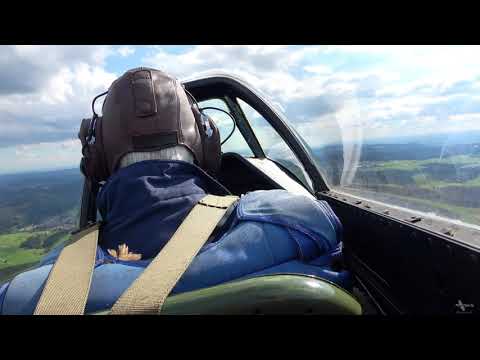 P-51 Mustang Onboard Flight