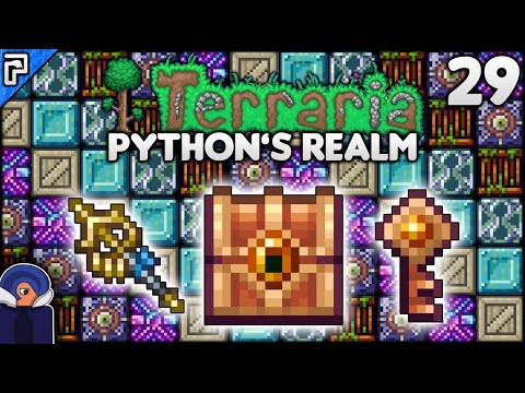 100 CRATES?! Desert Tiger Staff! | Python's Realm (Terraria Let's Play) Episode 29