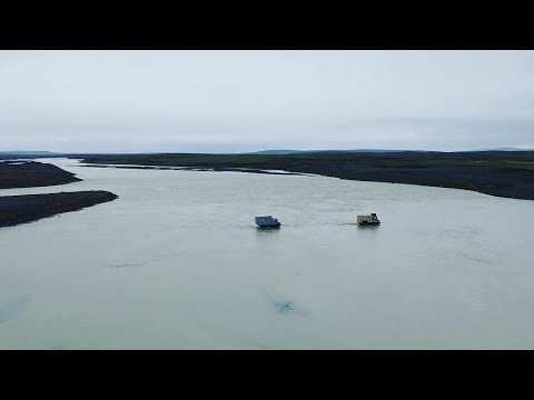 Island 2022 - Elternzeit mit dem Unimog Camper - Die berüchtigste Furt Islands Þjórsá - Video #4