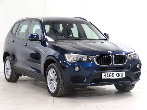 2016 BMW X3 20d SE xDrive - Desirable Car