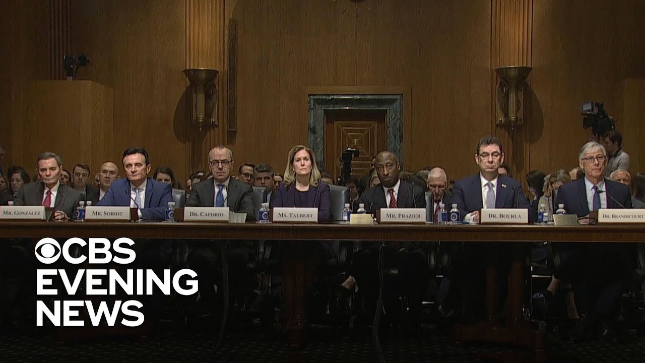 Senators grill pharma execs over skyrocketing drug prices