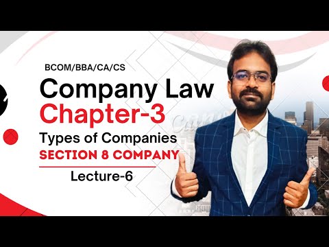 Company Law Lecture 1 CA CS BCOM BBA Chapter 1 CWG for BCOM