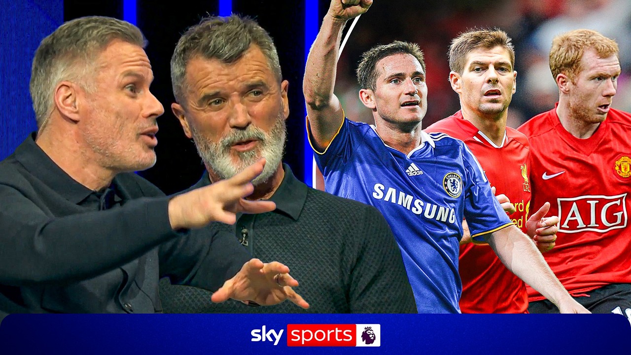 Jamie Carragher picks his TOP 10 Premier League midfielders with Roy Keane!