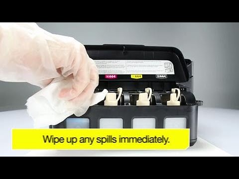 How to Fill the Ink Tanks