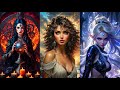 4K AI ART Indian Fashion Showcase Emma118 Pixcelvibe Lookbook Model Fashion Aiart Vertical