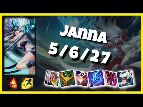 Janna vs Nautilus IMPERIAL MANDATE EU Challenger SUPPORT (5/6/27) - v10.24