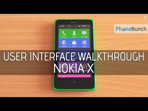 Nokia X User Interface Demo & Walkthrough