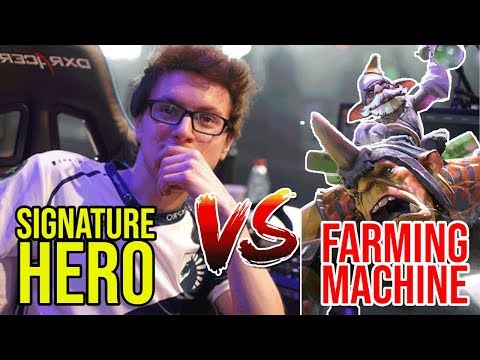 Miracle Signature Hero vs TI 9 Meta Alchemist.