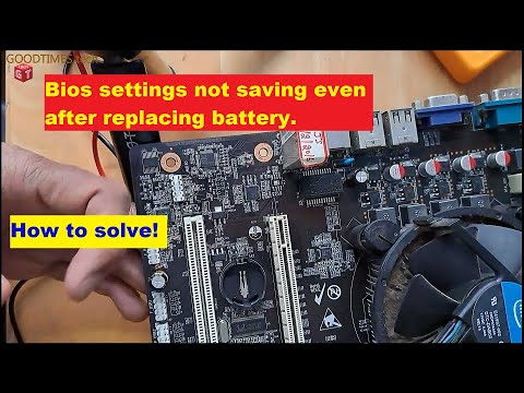 Desktop bios resetting even after replacing bios battery.