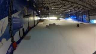 preview picture of video '2013.01.27 - Snowboading in Snow Arena, Druskininkai'
