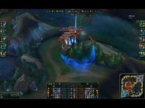 Bjergsen Ryze SoloQ Play Highlight