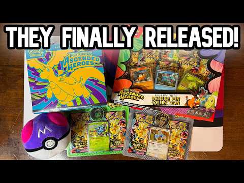 I Opened Every NEW Ascended Heroes Product for the MASTER SET!