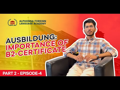 Ausbildung : Is B2 needed to study Ausbildung ? Experience of Ahammed Ramzi - Part 4