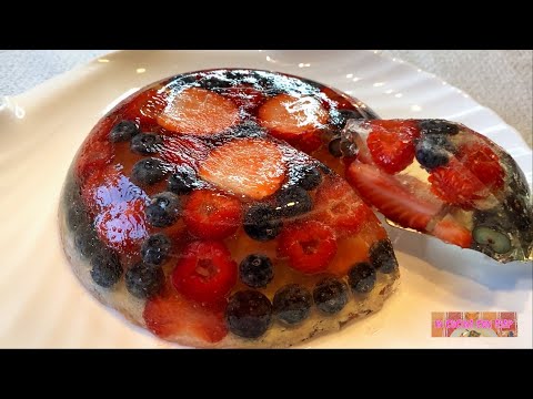 ASPIC di FRUTTA veloce e facile in pochi minuti, farai una figura pazzesca!