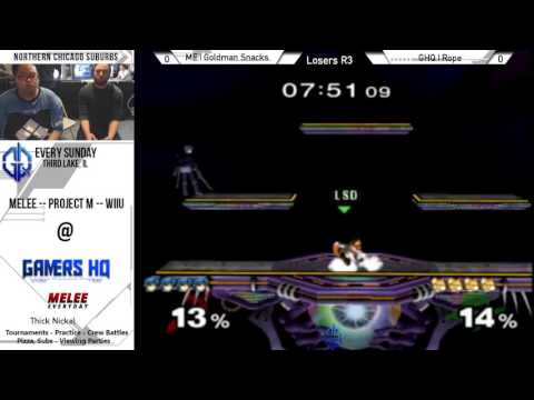 GHQ Weekly [1/10/16] - LR3: ME | Goldman Snacks (Fox) vs. GHQ | Rope (Marth)