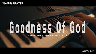 Download lagu [1Hour] Goodness Of God (Lyrics) Bethel MusicㅣPrayer MusicㅣPiano Cover by Jerry Kim mp3