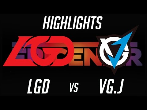 LGD vs VG.J Epicenter 2017 China Highlights Dota 2 by Time 2 Dota #dota2