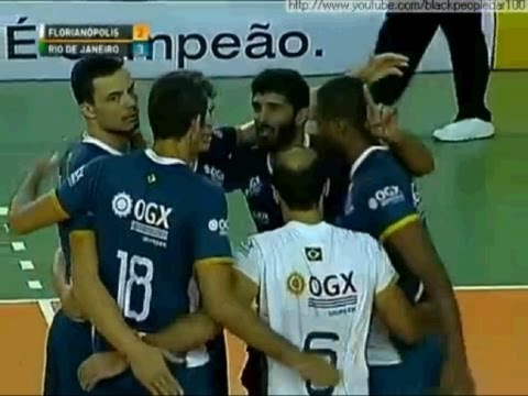Superliga Masculina de Volei 2012/2013 - Super Imperatriz Florianópolis 2 x 3 RJX Rio de Janeiro