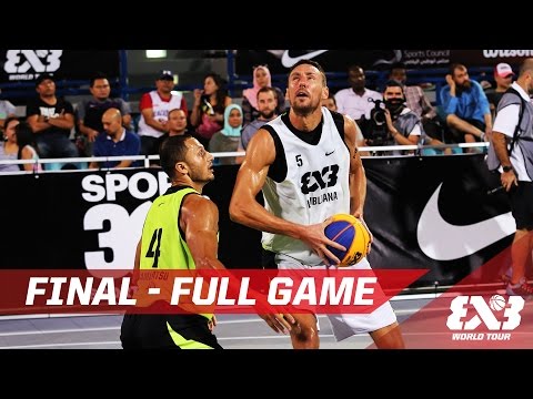 Hamamatsu v Ljubljana - Final - Full Game - Abu Dhabi - 2016 FIBA 3x3 World Tour | 3x3 Basketball