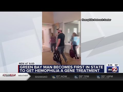 Green Bay resident becomes first Wisconsinite to receive gene therapy treatment for hemophilia A