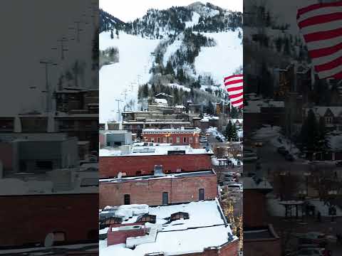 ASPEN ,COLORADO!🌎📍🇺🇸 #relaxing #travel #americancity #relax #4k #snow #colorado #aspen