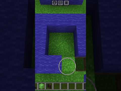 как сделать батут в игре Minecraft