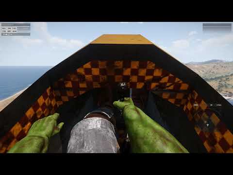 TIOW40K - Arma 3 mod - Stompa #3: self controlled rokkit test