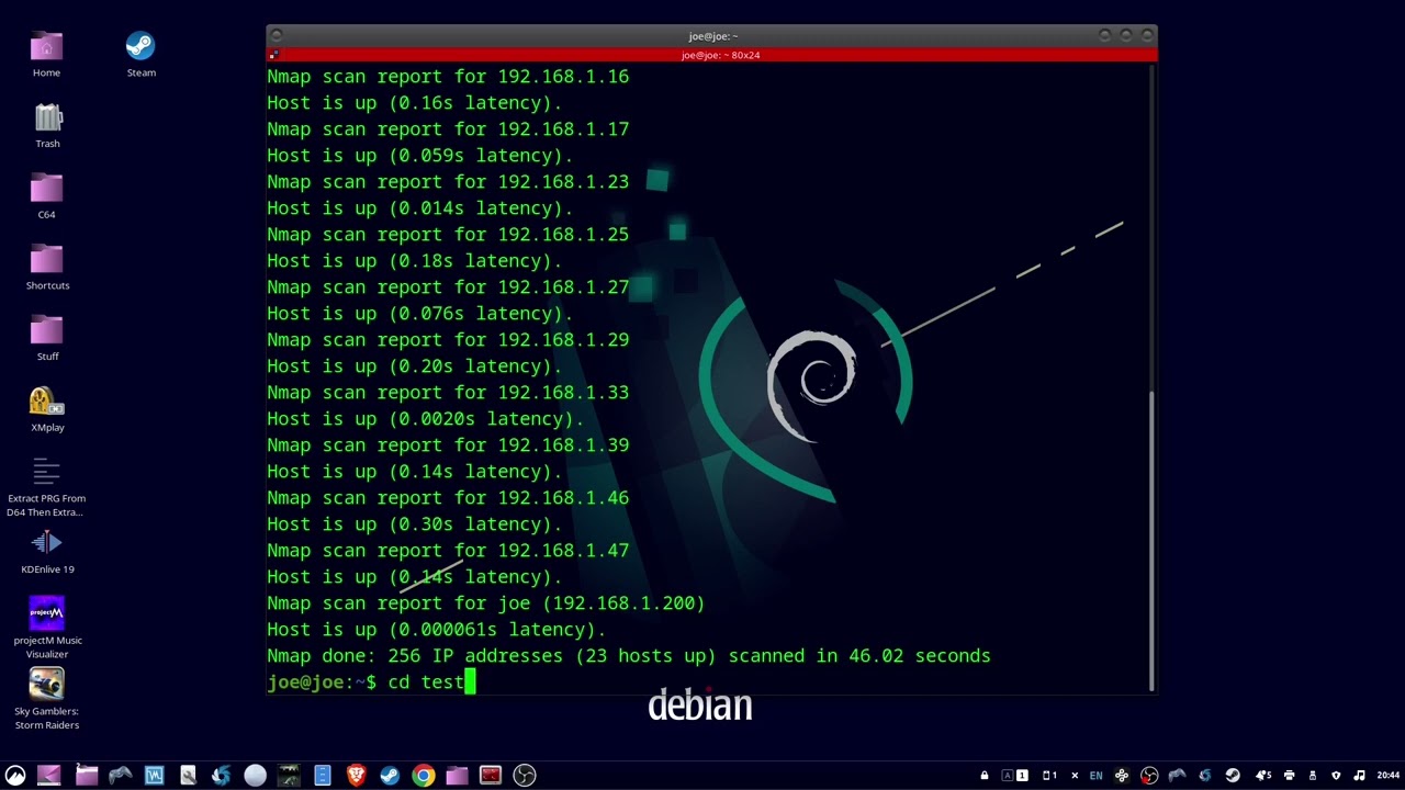 Find All Connected Host IP & MAC Addresses Using nmap In Ubuntu