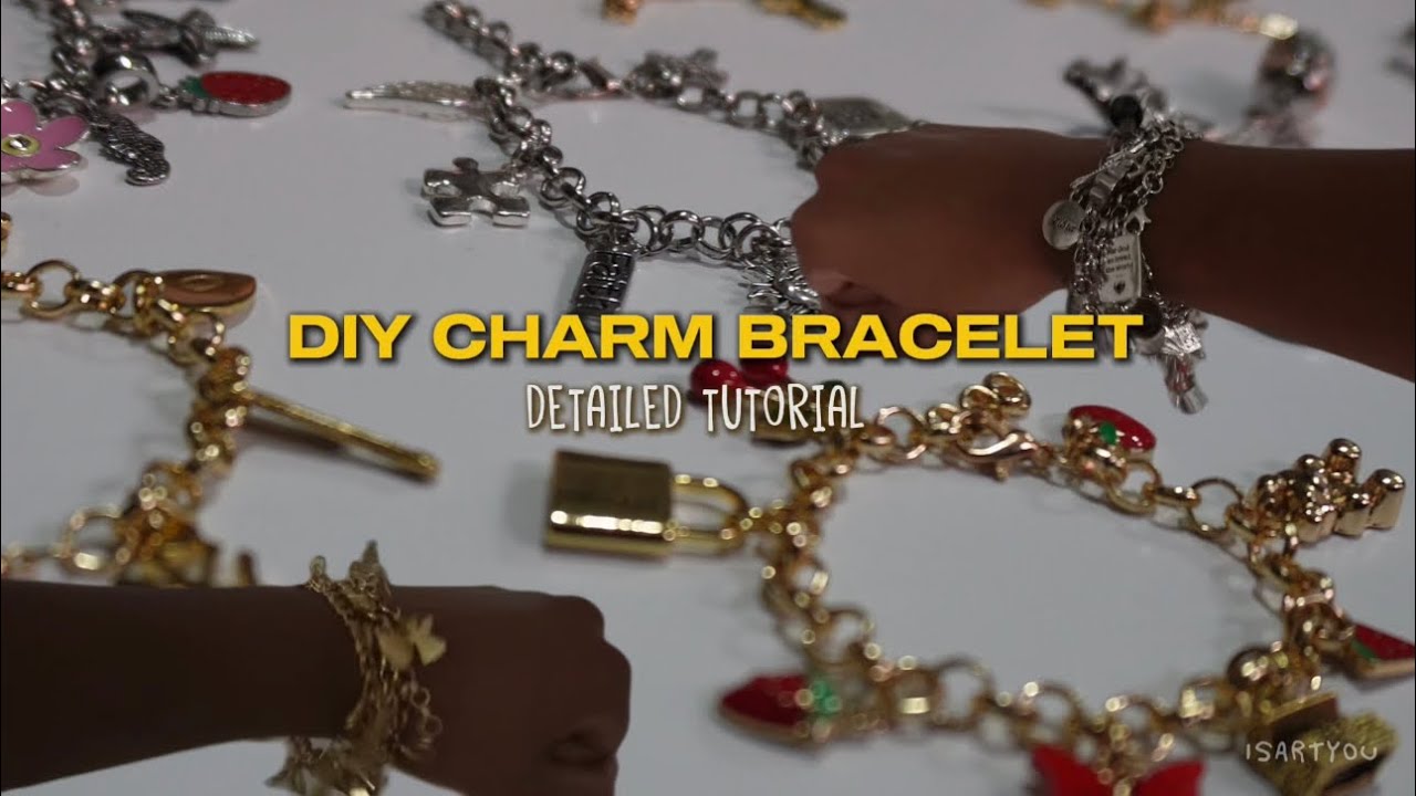 How To Make Charm Bracelets | beginner friendly tutorial
