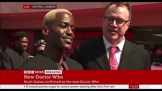Interview de Ncuti Gatwa avec Russell T Davies sur le fait de devenir le Docteur (BAFTA TV 2022)