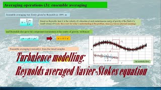 [Fluid Dynamics: Turbulence Models] Basic equations, Part I: Reynolds averaged N-S equation