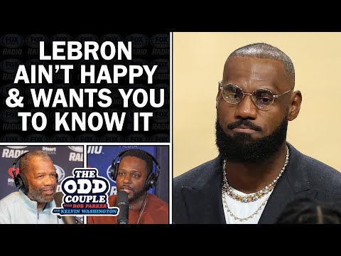 LeBron James Seems “Off” on the Bench? Rob Parker & Kelvin Washington Break It Down