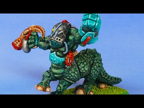 Retro Warhammer painting: Zoat