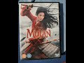 Mulan 2020 DVD