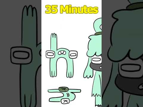 Drawing Alphabet Lore-Real Life / Humanized Alphabet Lore #shorts #drawing