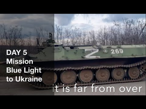 Day 5 of MISSION BLUE LIGHT: Brian witnessing more devastation, but some joy. It isn't over, By far.