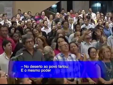 HINO 467 Harpa Cristã - Sobre As Ondas Do Mar - Coral AD Belém