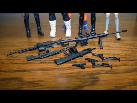 These are NOT Little Armory 1/12 Scale Guns (AA12, G18c, RPK, M82 Barrett, M240B)