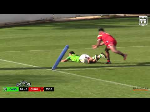 2020 CRRL - 1st Grade Grand Final Highlights - Canberra Raiders U20s v Gungahlin Bulls