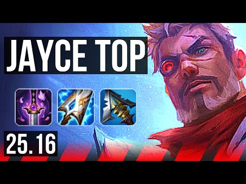 JAYCE vs CAMILLE (TOP) | 14/1/9, Legendary | KR Grandmaster | 25.16