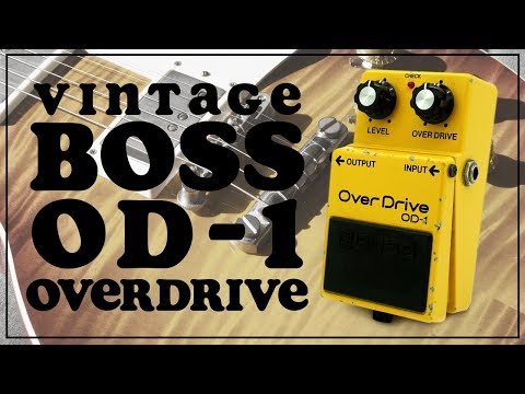 Boss OD-1 Overdrive - Pedal on ModularGrid