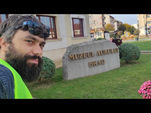 Am vizitat muzeul Aurului din Orașul Brad județul Hunedoara România octombrie 2023 Partea 1