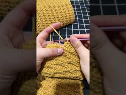 Unique DIY Video crochet and knitting tutorial | Simple crochet for beginner #502
