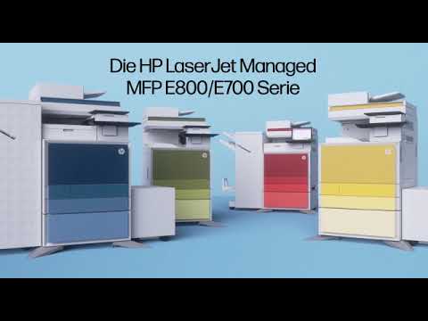 NEW HP Color LaserJet Managed E877