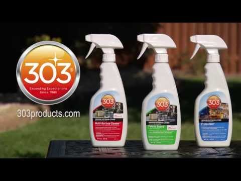 Caring For Outdoor Wicker Furniture with 303 Multi-Surface Cleaner