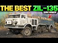 the best powerful truck zil 135 in snowrunner everything need to know