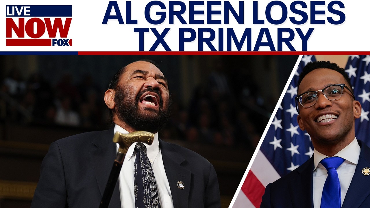 Texas primary runoffs: Al Green defeated by Christian Menefee in redrawn district