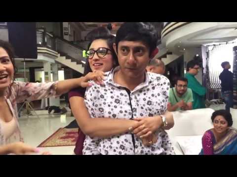 Abhimaan is shooting with Subhashree Ganguly.